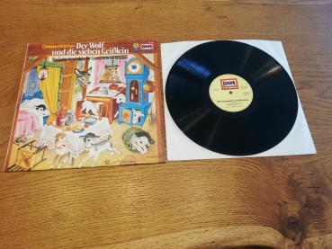 Der Wolf und die sieben Geißlein/Das Lumpengesindel/Die Gänsehirtin am Brunnen 1978 Europa 115054.5  Deutsche Pressung NM/VG+